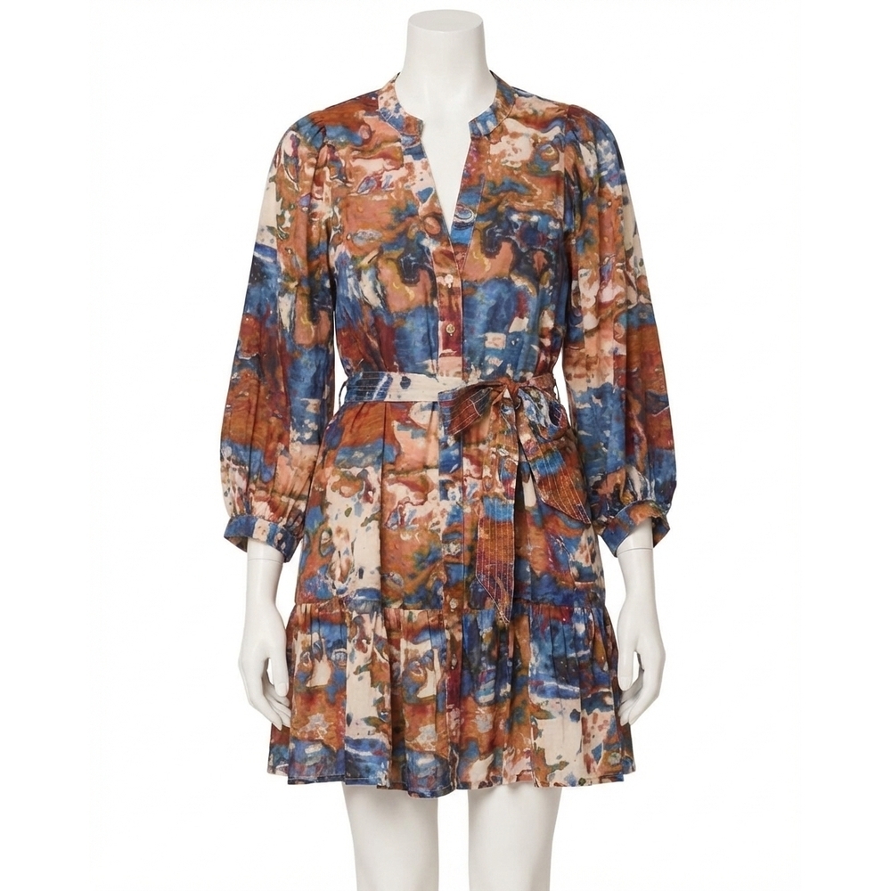 NEW CLEOBELLA delilah mini dress in murano print